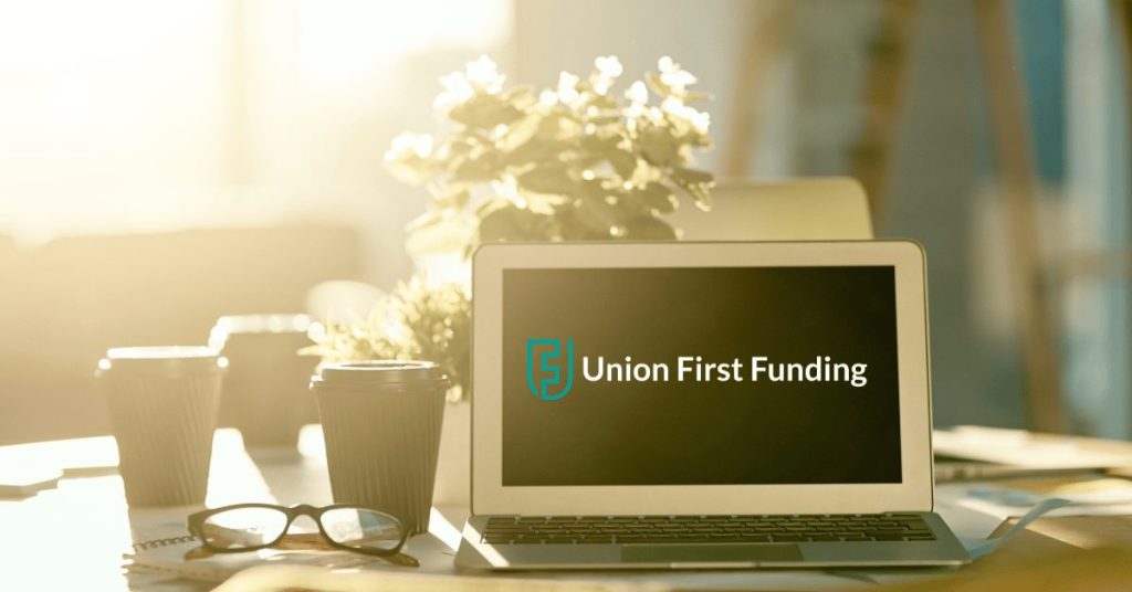 laptop-showing-union-first-funding-logo